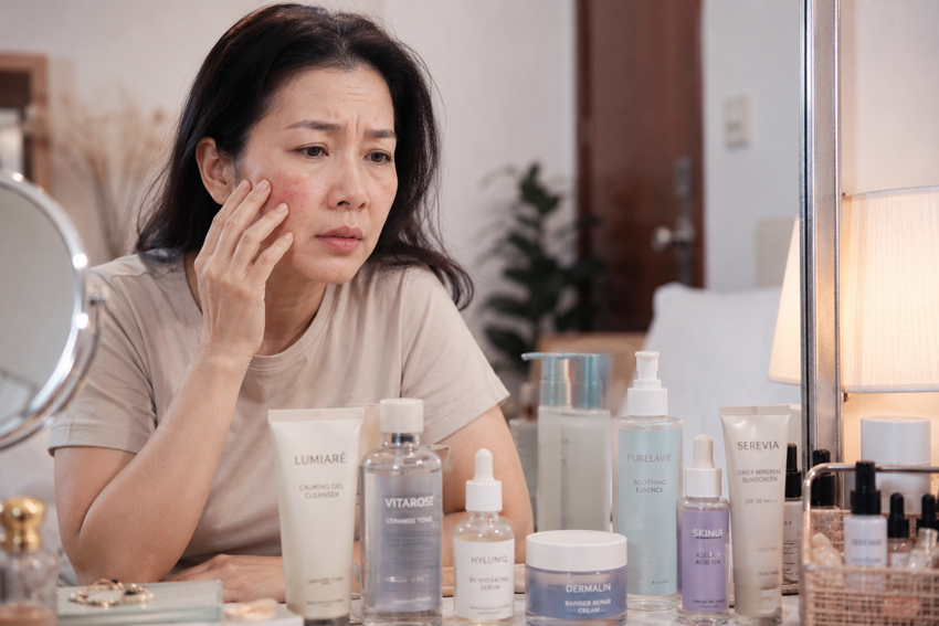 kulit sensitif karena skincare