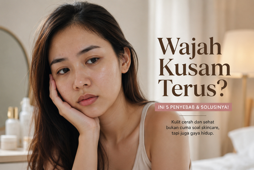wajah kusam terus